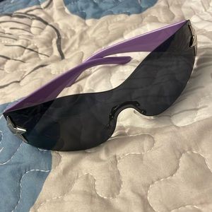 💜4/$16 Purple Black and Silver Star Sunglasses
